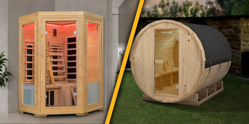 Cabine infrarouge moderne ou cabine de sauna – voilà la différence 