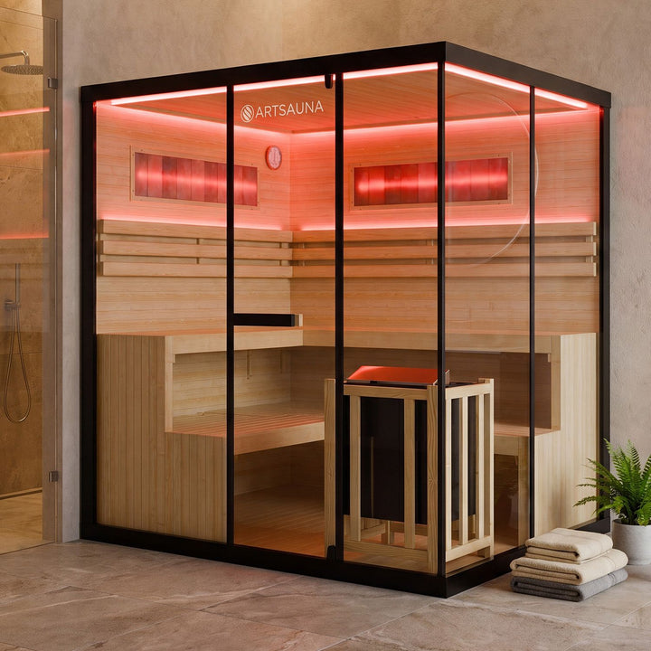 Sauna intérieure Vantaa 200 - Pierre de sel