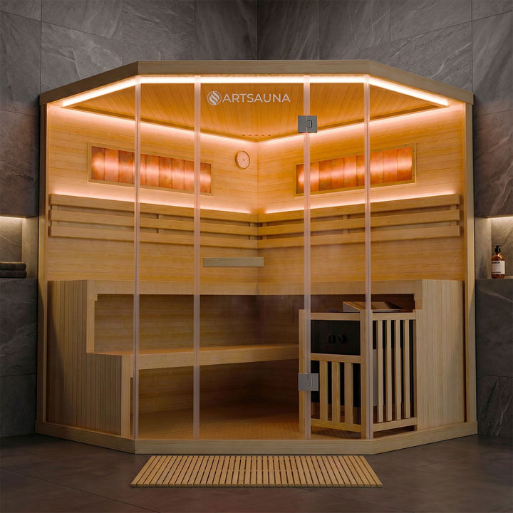 Sauna intérieure Vantaa 180 - Pierre de sel