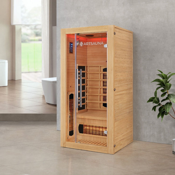 Cabine de sauna infrarouge Kiruna 90 
