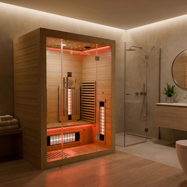 Cabine de sauna infrarouge Aarhus 140