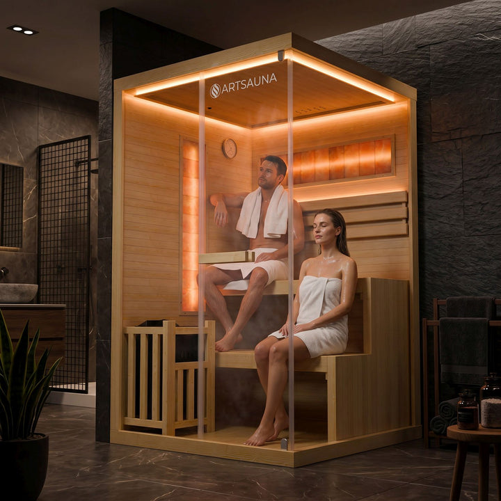 Sauna intérieur Vantaa 120 - Pierre de sel 