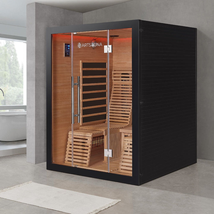 Cabine infrarouge Helsinki 150 - Noir 