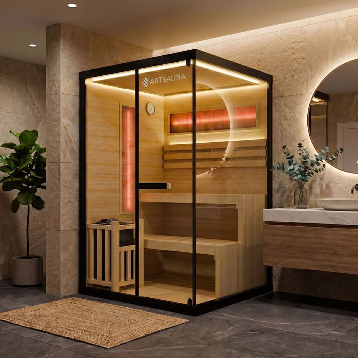 Sauna intérieur Vantaa 120 - Pierre de sel 