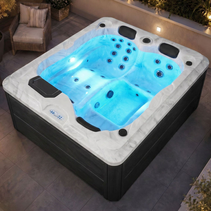Oasis de bain à remous extérieur 