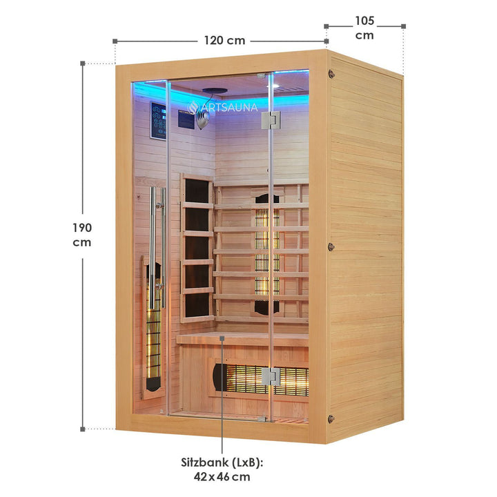 Cabine infrarouge Kiruna 120 
