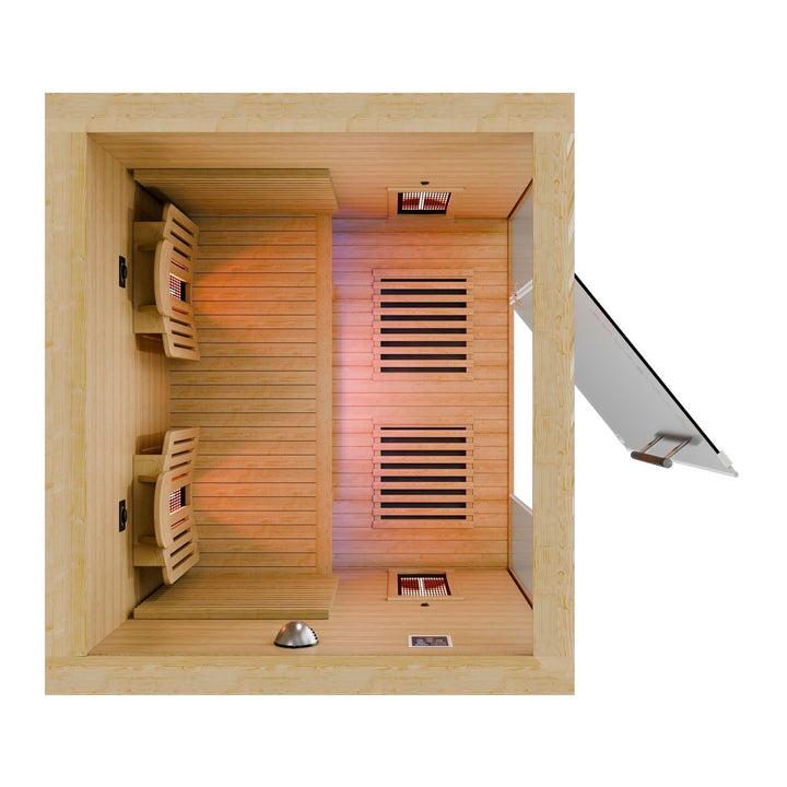 Cabine de sauna infrarouge Aarhus 140