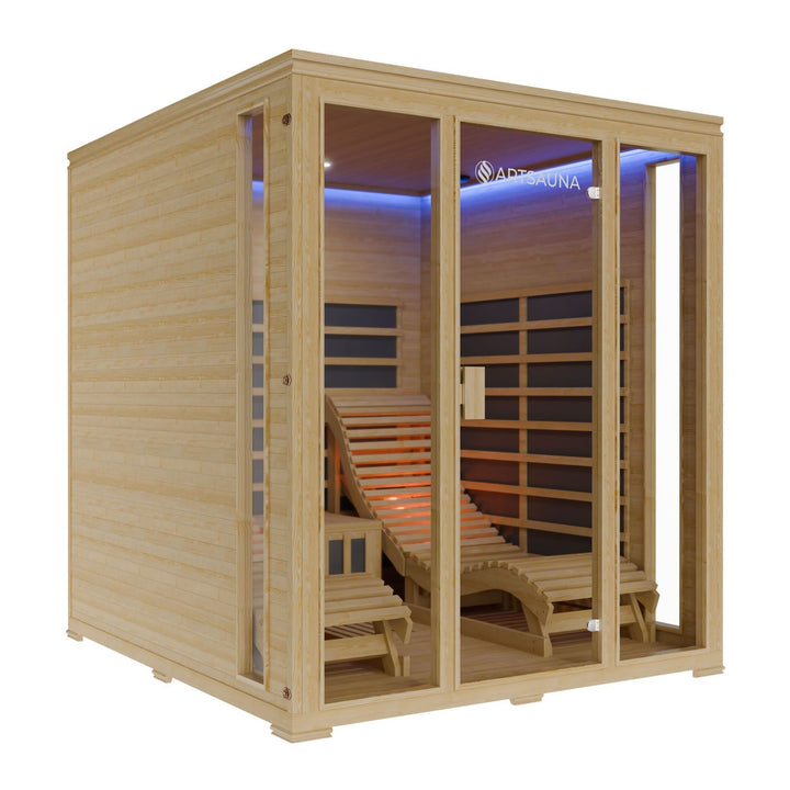 Cabine de sauna infrarouge Billund 