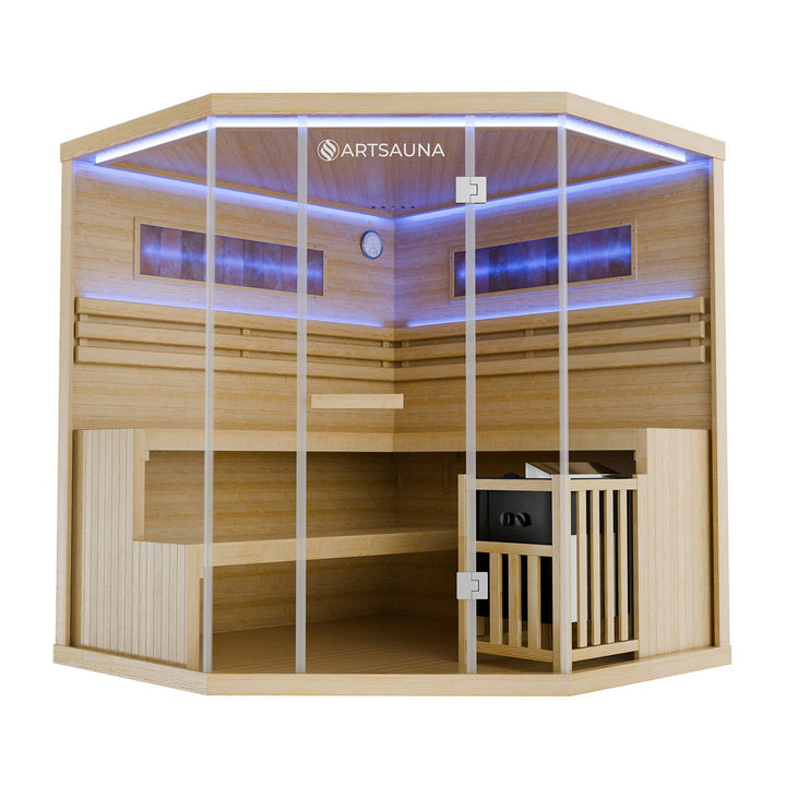 Sauna intérieure Vantaa 180 - Pierre de sel