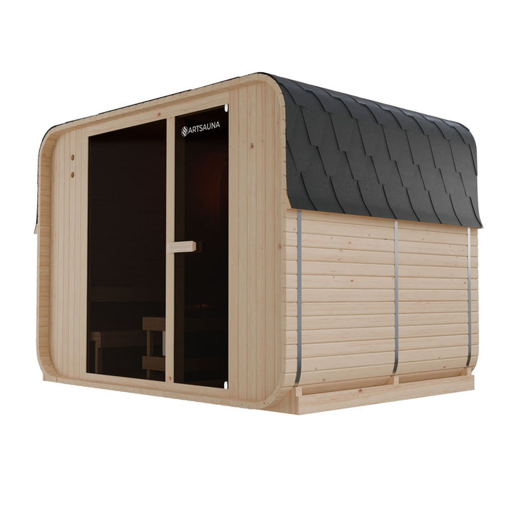Sauna tonneau Cube Fjora XXL