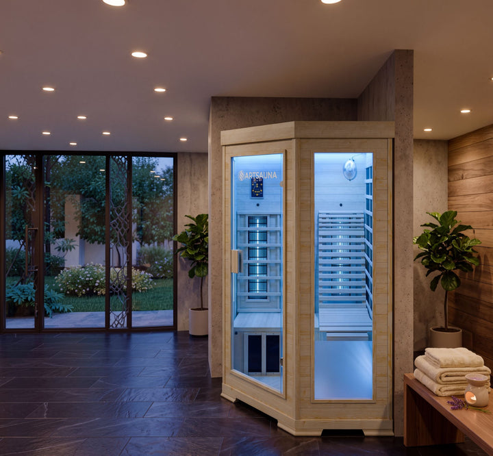 Cabine de sauna infrarouge Aalborg 