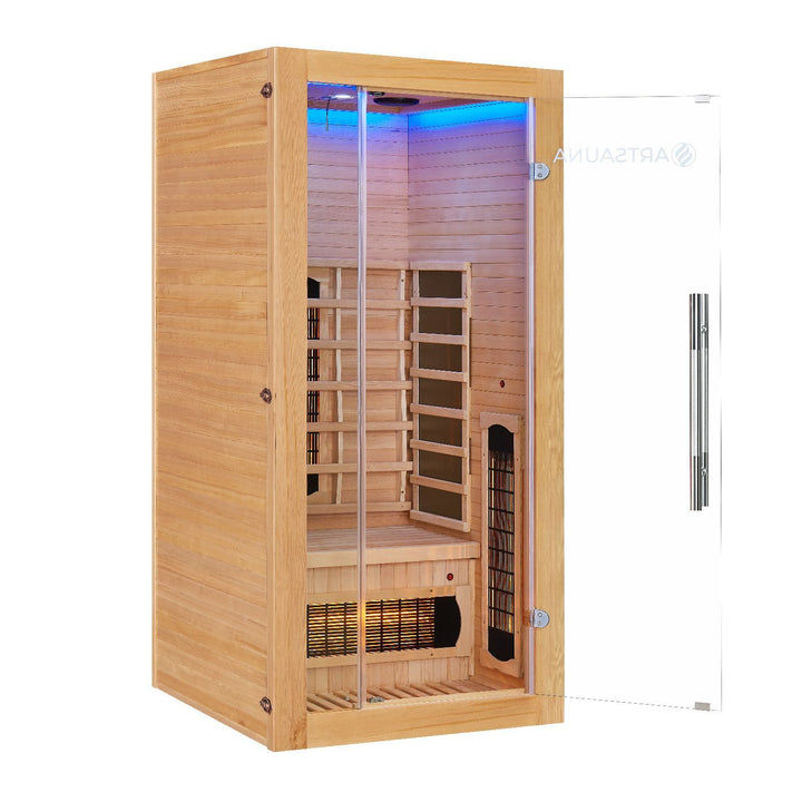 Cabine de sauna infrarouge Kiruna 90 