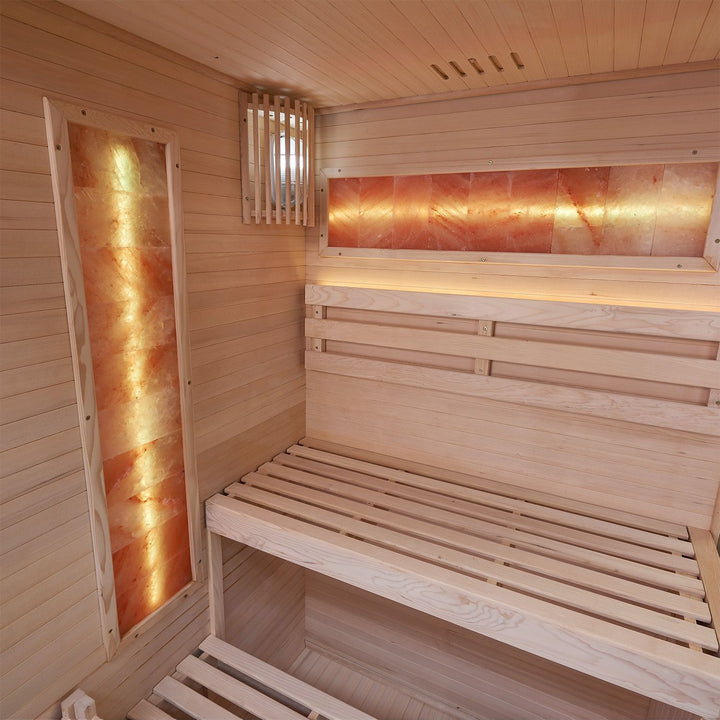 Sauna intérieur Vantaa 120 - Pierre de sel 