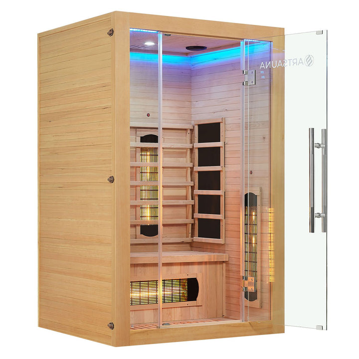 Cabine de sauna infrarouge Kiruna 120 