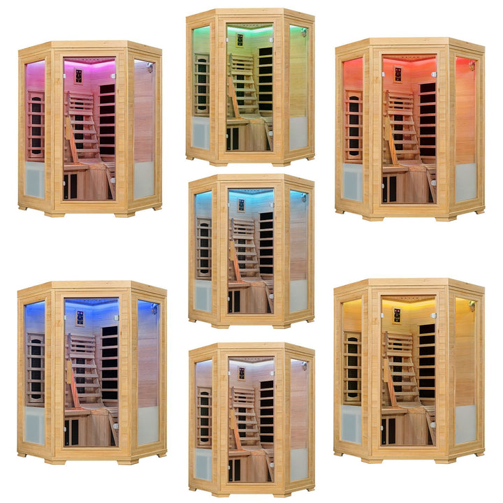 Cabine de sauna infrarouge Aalborg 