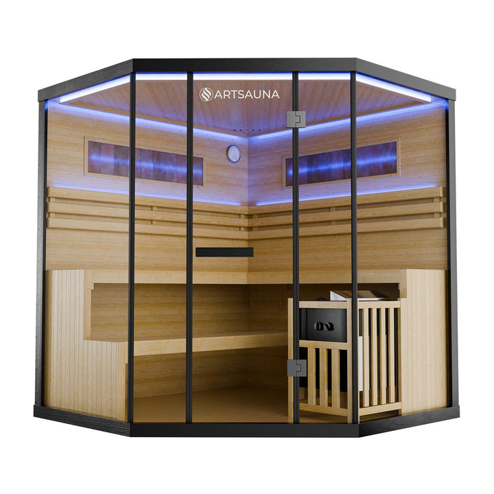 Sauna intérieure Vantaa 180 - Pierre de sel