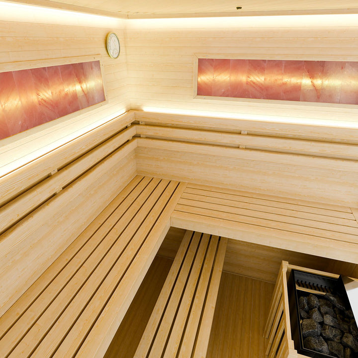 Sauna intérieure Vantaa 160 - Mur de sel