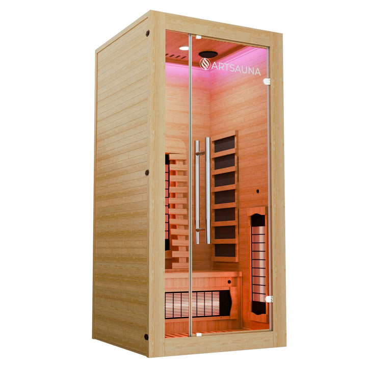 Cabine de sauna infrarouge Kiruna 90 Premium 