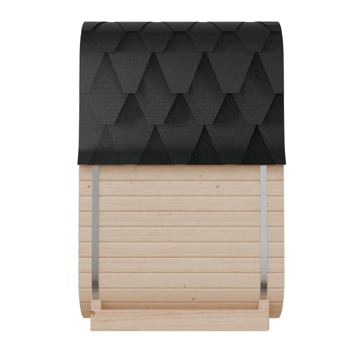 Sauna Nolvik M en forme de tonneau carré