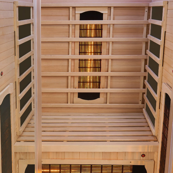 Cabine de sauna infrarouge Kiruna 90 
