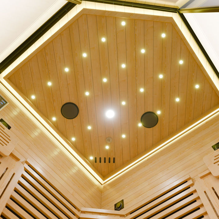 Cabine de sauna infrarouge Malmö 140 - Noire