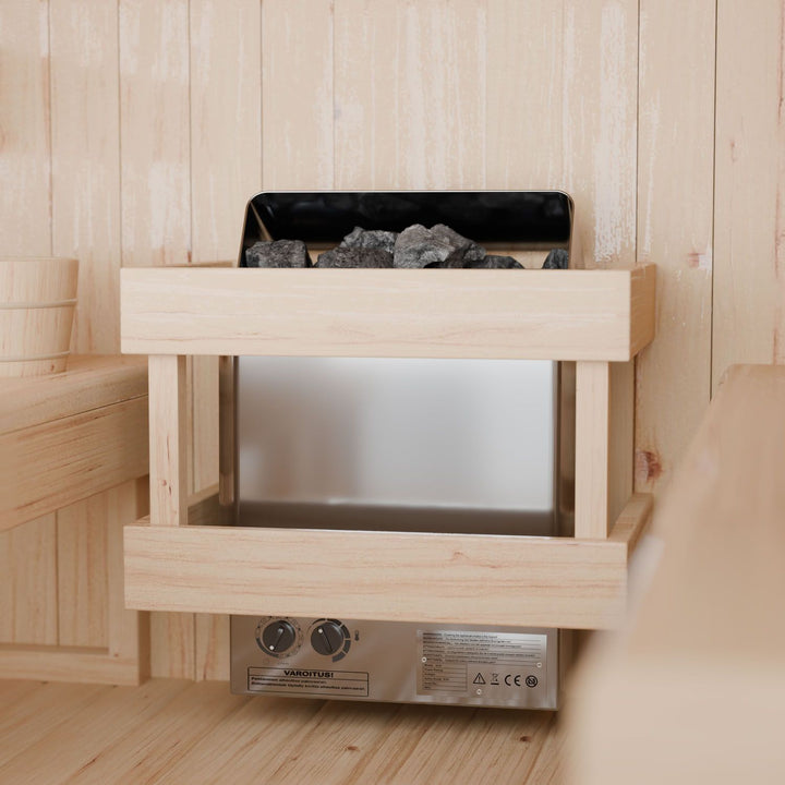 Sauna tonneau cubique Fjora XL