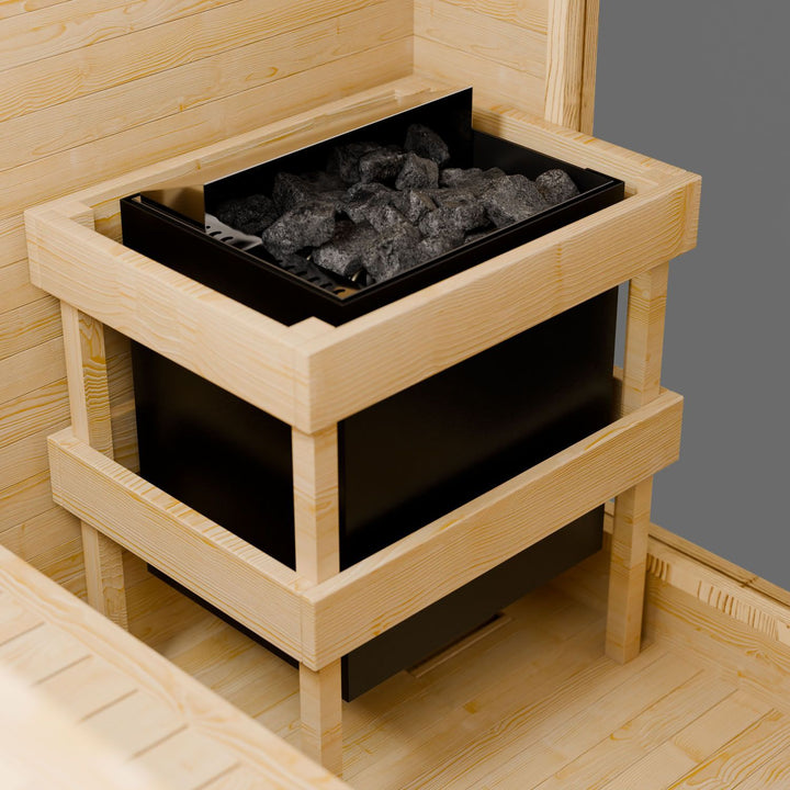 Sauna d'extérieur Visby180