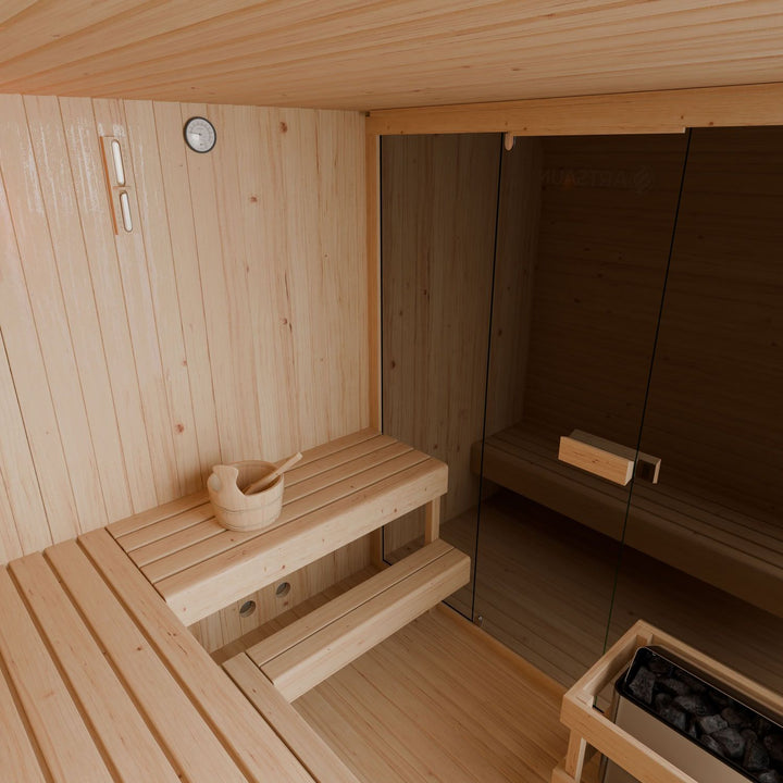 Sauna tonneau Cube Fjora XXL