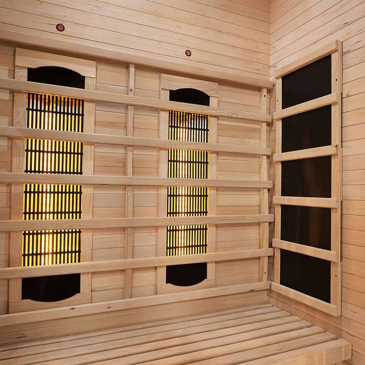 Cabine de sauna infrarouge Kiruna 120 