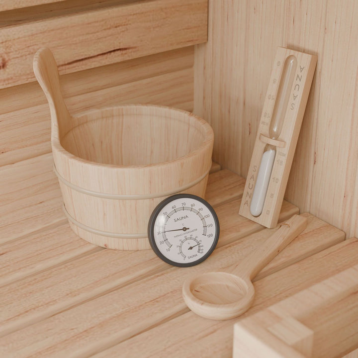 Sauna Nolvik M en forme de tonneau carré