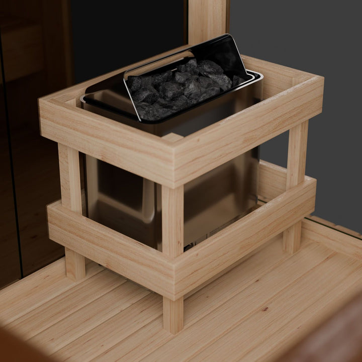 Sauna tonneau Cube Fjora XXL