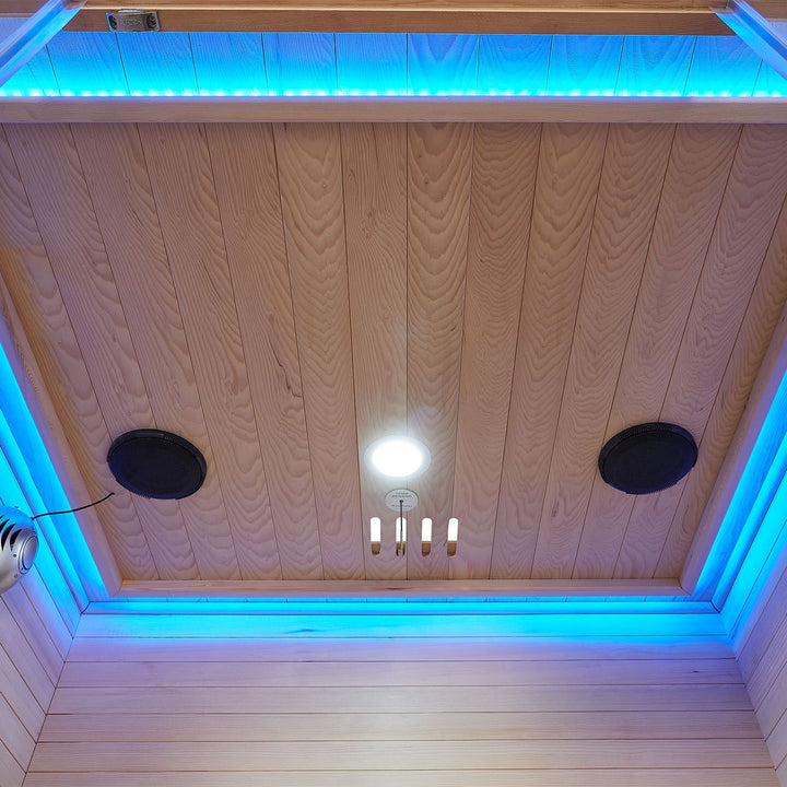 Cabine de sauna infrarouge Kiruna 120 