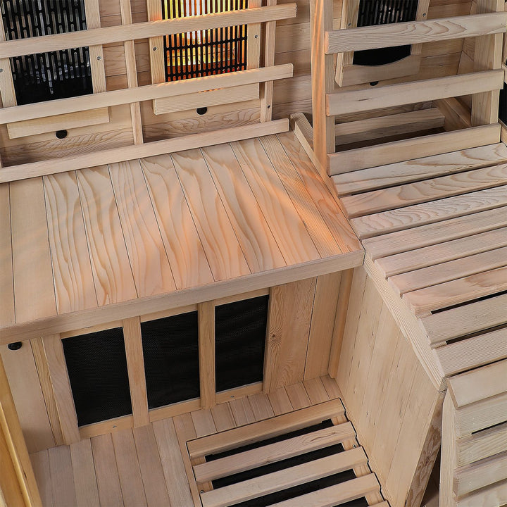 Cabine de sauna infrarouge Aalborg 