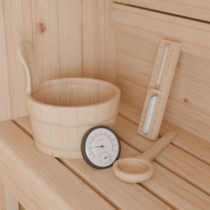 Sauna tonneau cubique Fjora XL