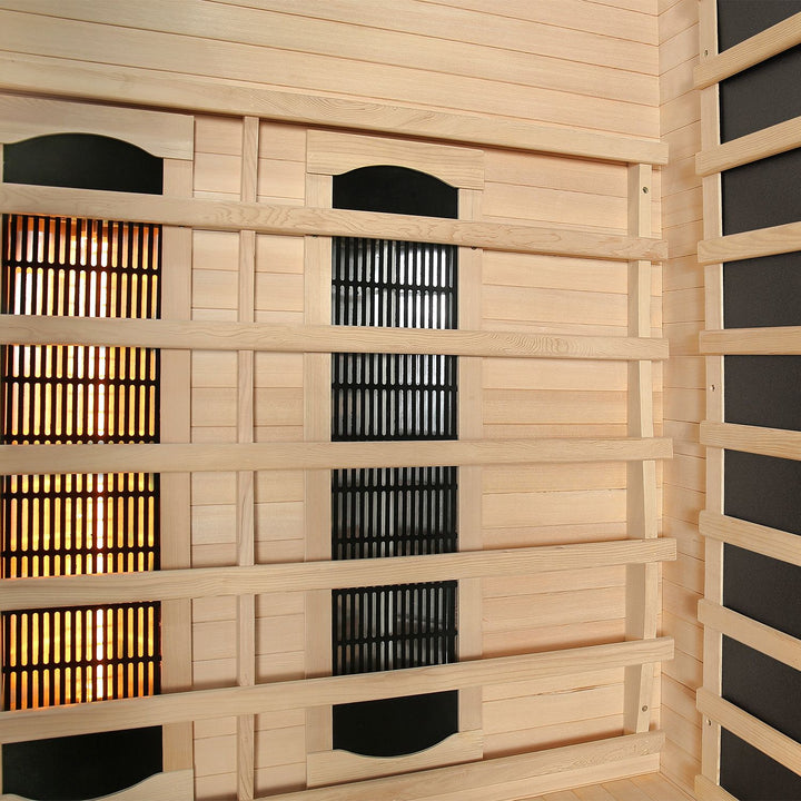 Cabine infrarouge Oslo avec système de chauffage triplex 