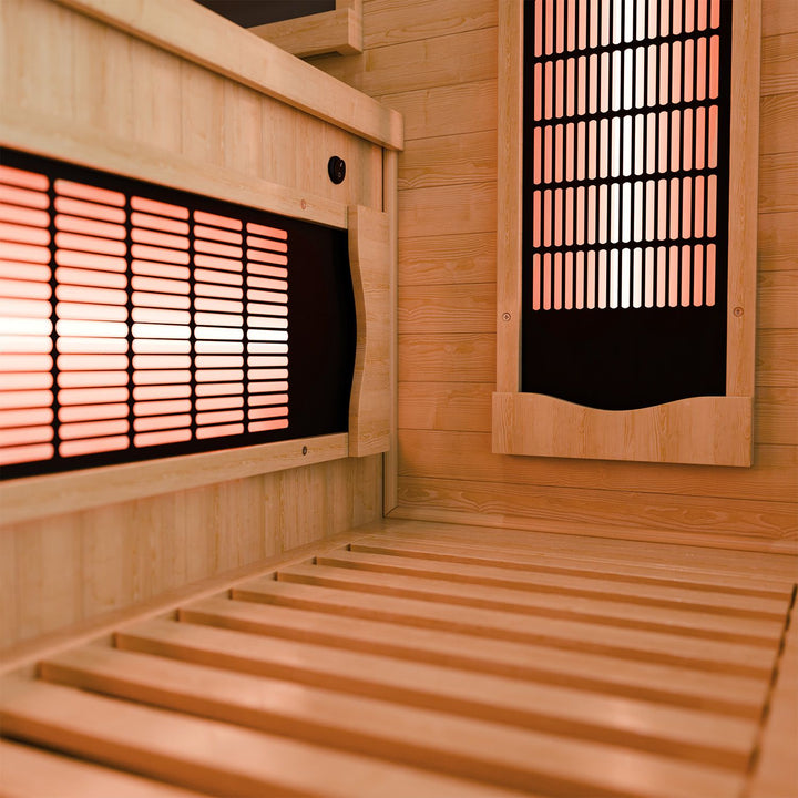 Cabine de sauna infrarouge Kiruna 90 Premium 