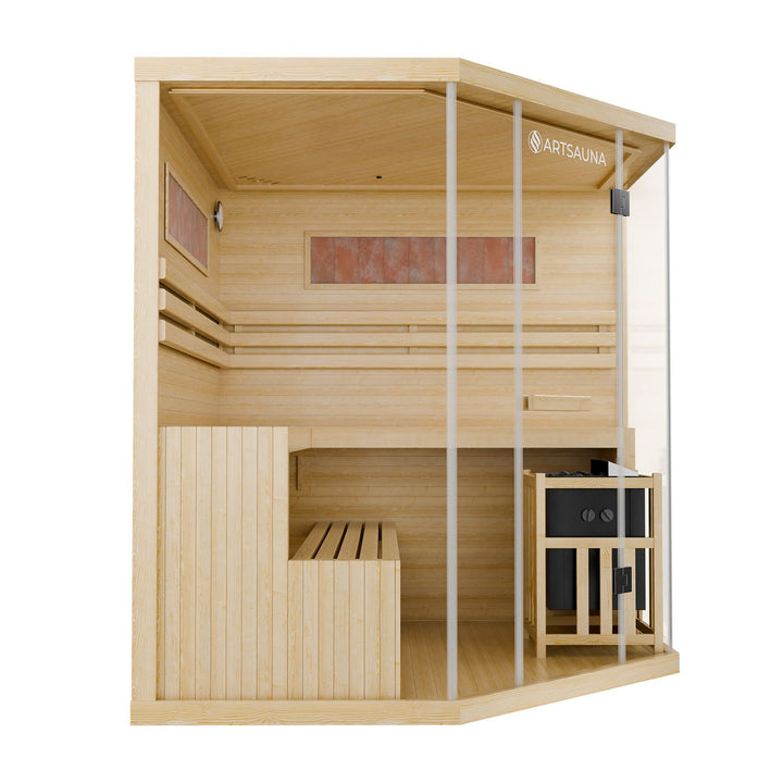 Sauna intérieure Vantaa 180 - Pierre de sel
