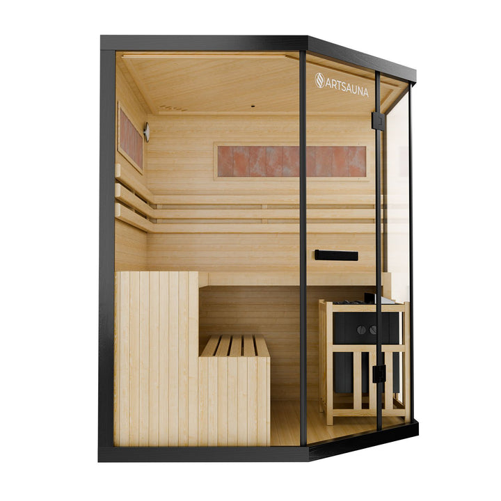 Sauna intérieure Vantaa 160 - Mur de sel