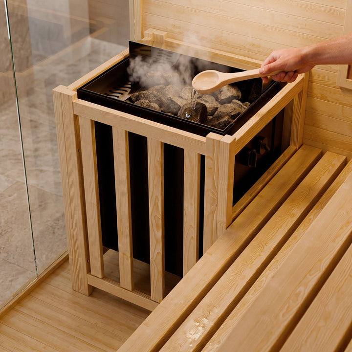 Sauna intérieur Vantaa 150 - pierre de sel 