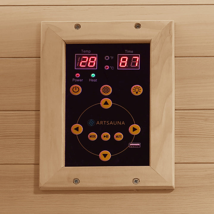Cabine de sauna infrarouge Billund 