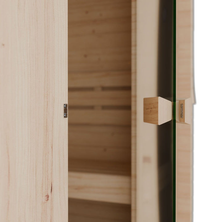 Sauna Nolvik M en forme de tonneau carré