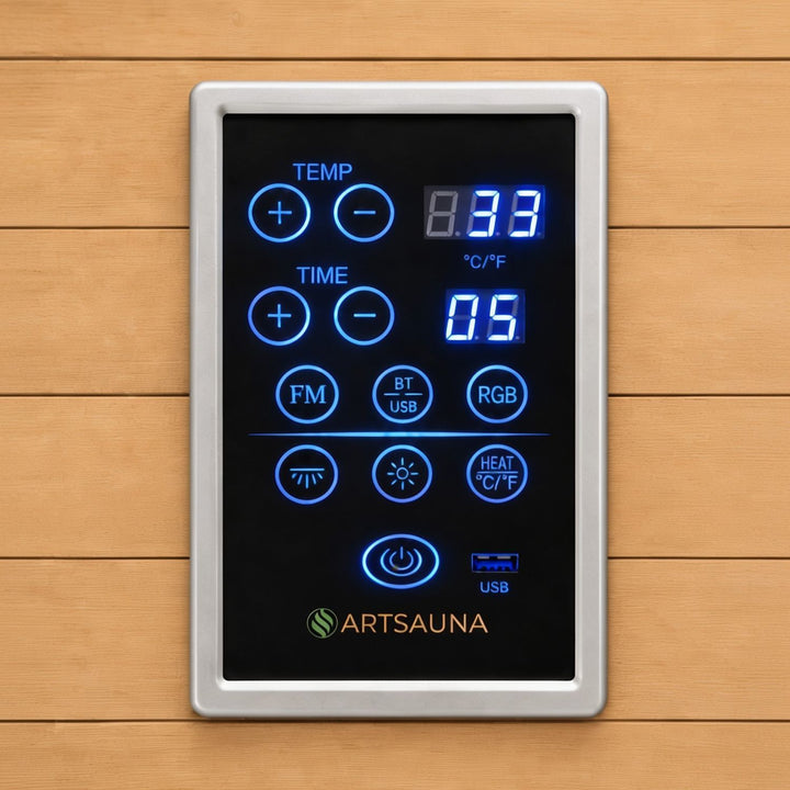 Cabine de sauna infrarouge Aarhus 140