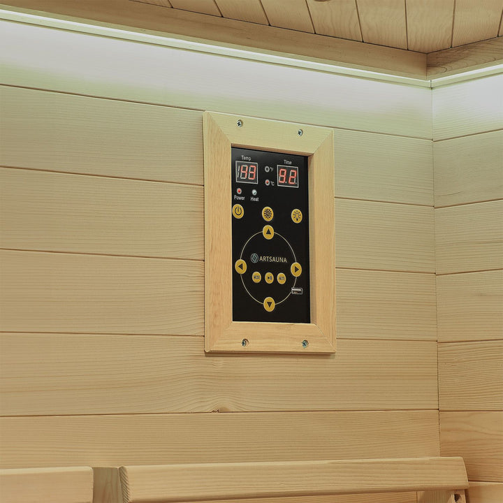 Cabine de sauna infrarouge Aalborg 