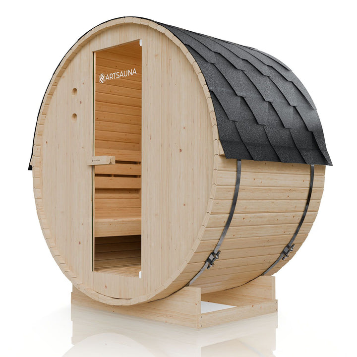 Sauna tonneau extérieur Spitzbergen 120 