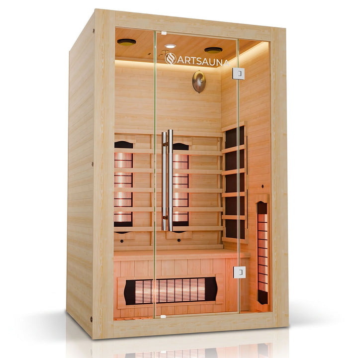 Cabine de sauna infrarouge Kiruna 120 