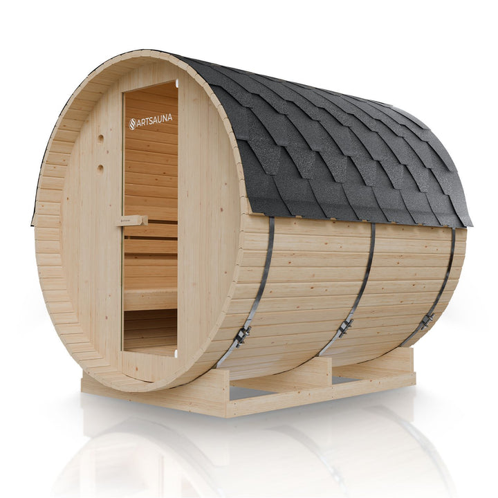 Sauna tonneau extérieur Spitzbergen 220 