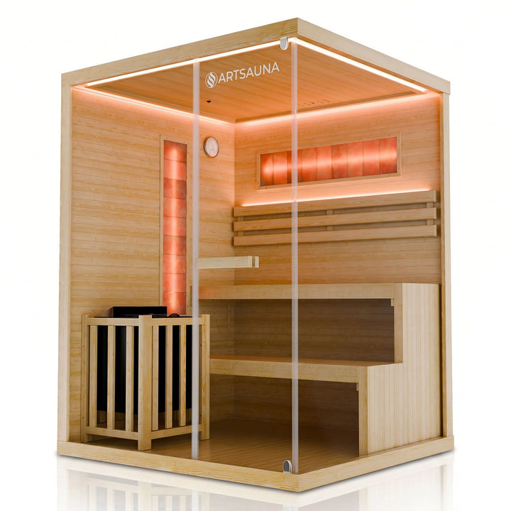 Sauna intérieur Vantaa 150 - pierre de sel 