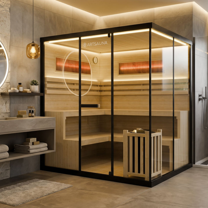 Sauna intérieure Vantaa 200 - Pierre de sel