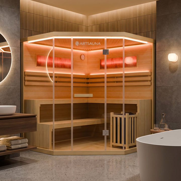 Sauna intérieure Vantaa 180 - Pierre de sel