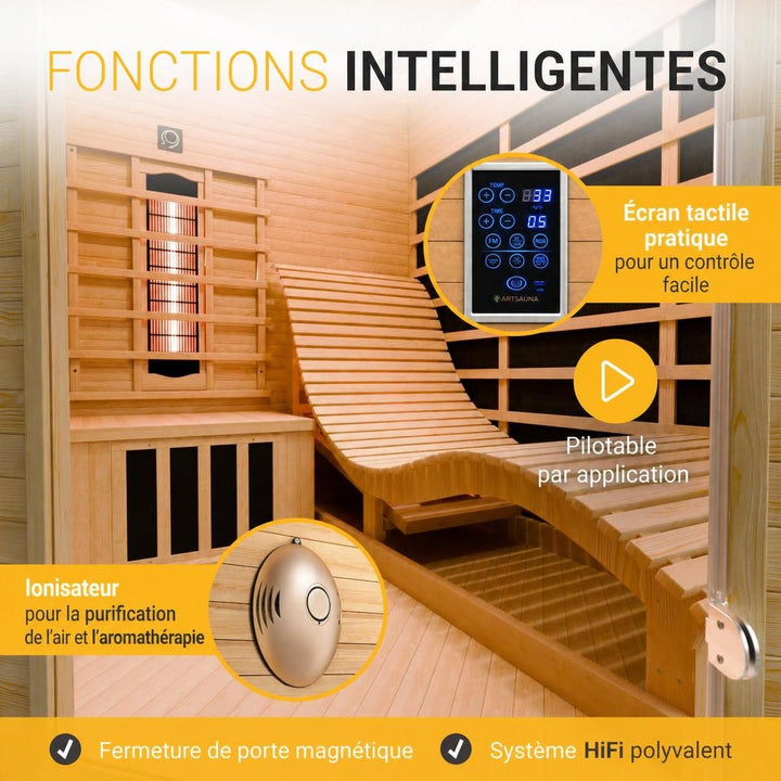 Cabine de sauna infrarouge Esbjerg 